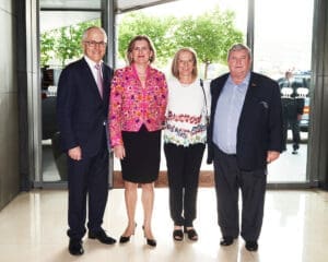 The Hon. Malcolm Turnbull, Mrs Josephine Stone AM, Mrs Lucy Turnbull AO, The Hon. Shane Stone AC PGDK QC